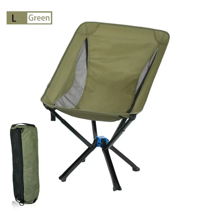 Petite chaise camping pliante portable - Siège randonnée pique-nique à ouverture rapide un bouton