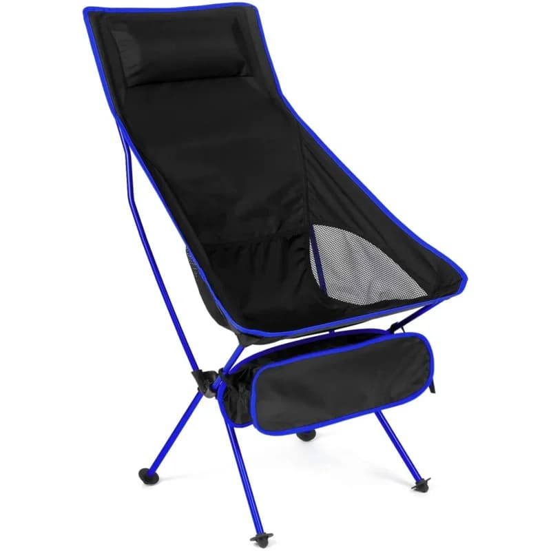 Chaise camping pliante portable longue pêche BBQ plage oxford allongée ultralégère