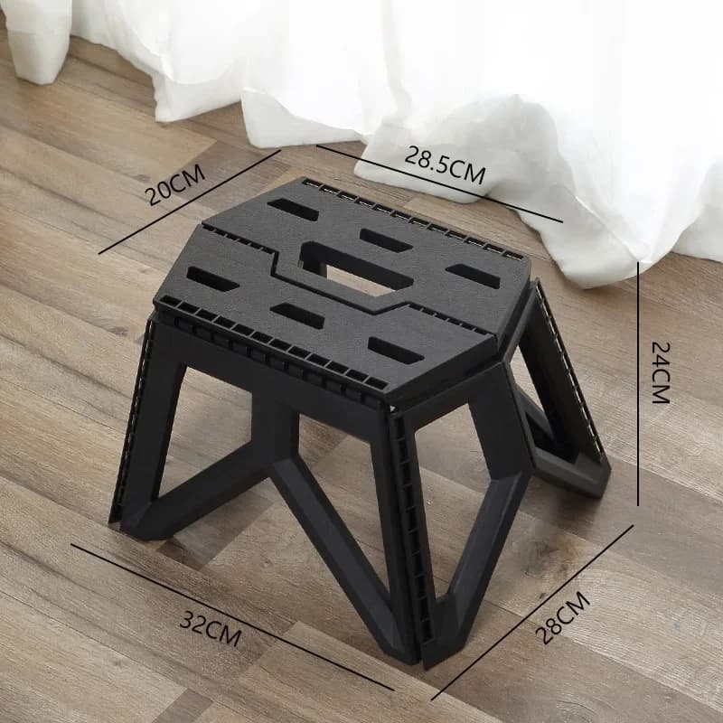 Tabouret pliant compact léger camping randonnée pêche plage repose-pieds siège portable