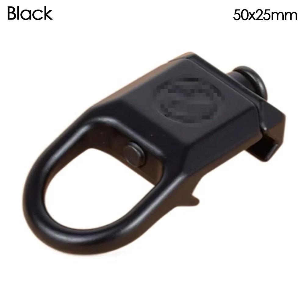 Adaptateur fixation rapide acier rail 20mm pour écharpe pêche airsoft accessoire détachable rapide
