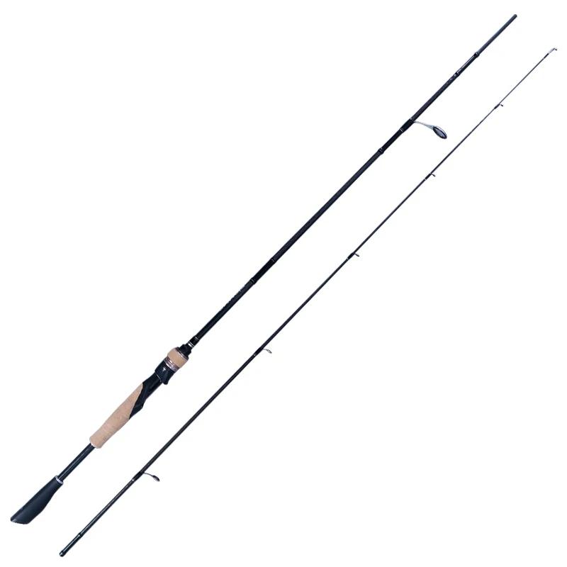 Canne à pêche PURELURE FIAMMA - Combo carbone universel avec poignée liège pour lancer longue distance