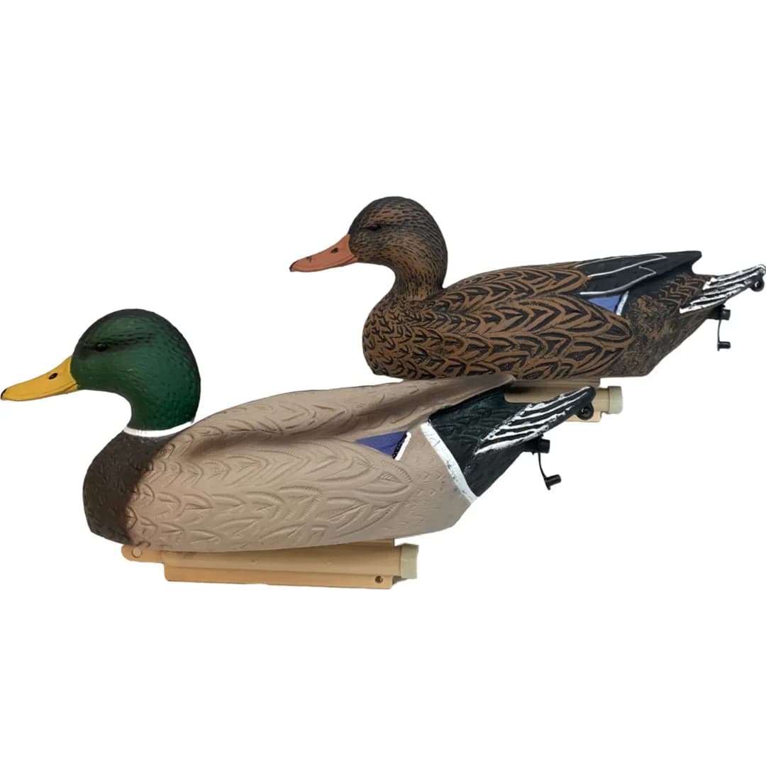 Leurre canard colvert pliable flottant - Pour chasse tir et décoration extérieur jardin parc lac