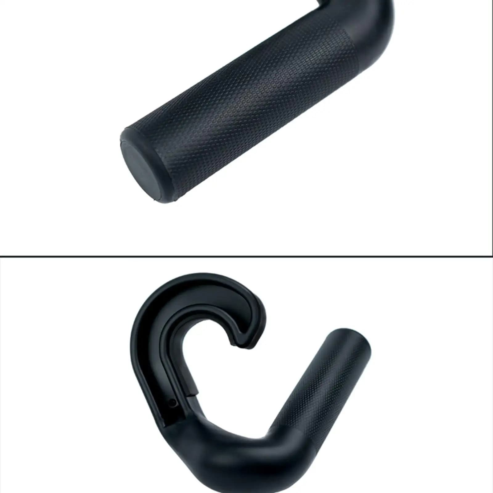 Poignées câble machine 2 pièces - Attachement non glissant pour barres et élastiques - Accessoire musculation pêche