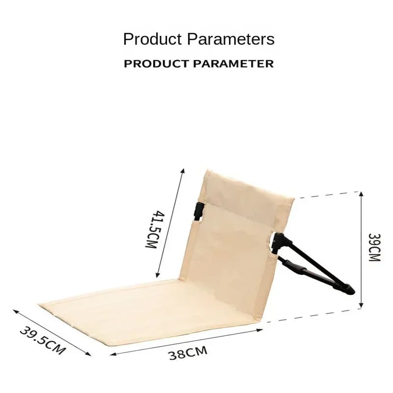 Chaise pliante ultralégère en alliage aluminium pour pêche, plage et road trips - Confort durable camping