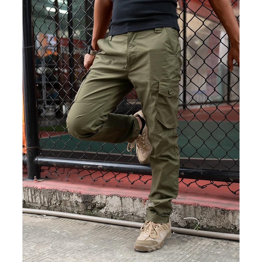 Pantalon de combat léger IDOGEAR GL tactique - Pêche, airsoft, chasse, sports outdoor slim fit