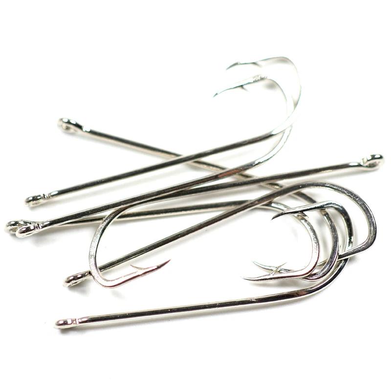 100 hameçons long shank beak pour confectionner vos montages de pêche tailles variées 6 à 10/0