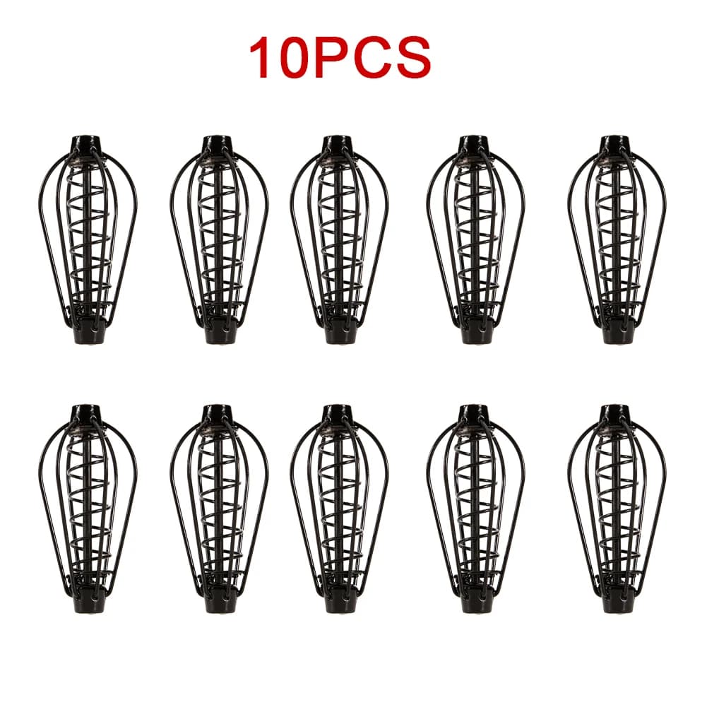 10 pièces feeder cage 15-30g amorces rondes recharge montage inline pour carpe accessoires pêche