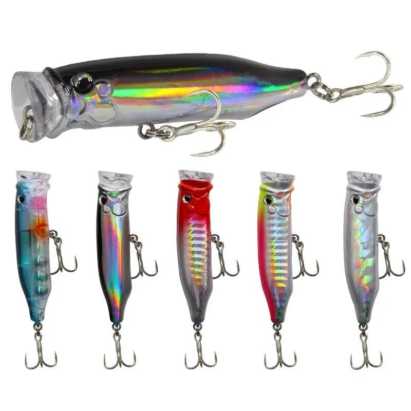 Leurre popper 7cm 9.4g 2026 pour pêche en surface - Topwater innovant pour perche et carnassiers