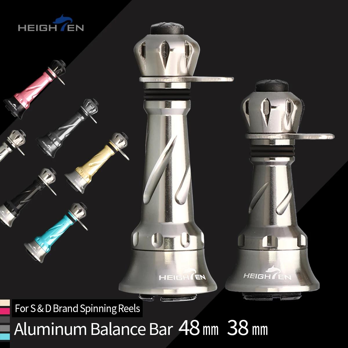 Roue d'équilibre HEIGHTEN 38mm pour moulinet de pêche - accessoire modélisation alu pour magnet fishing