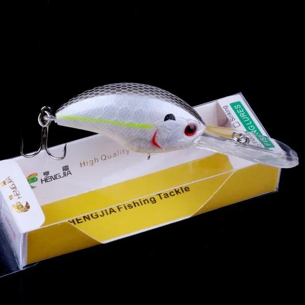 Leurre crankbait HENGJIA 13g/9cm - Leurre dur minnow grande langue pour bar et brochet