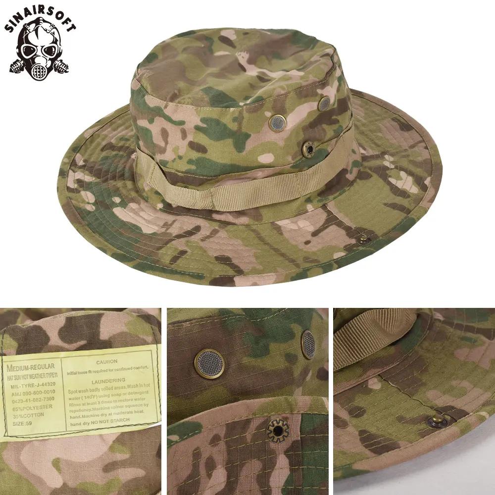 Casquette tactique camouflage SINAIRSOFT - Boonie hat pêche randonnée chasse sport soleil