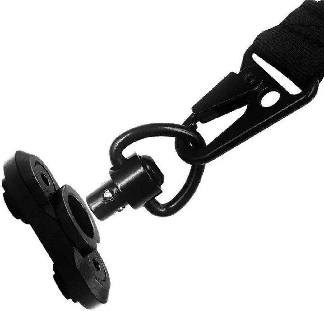 Attache rapide M-LOK QD avec swivels pour bretelle fusil - adaptateur rail détachable chasse