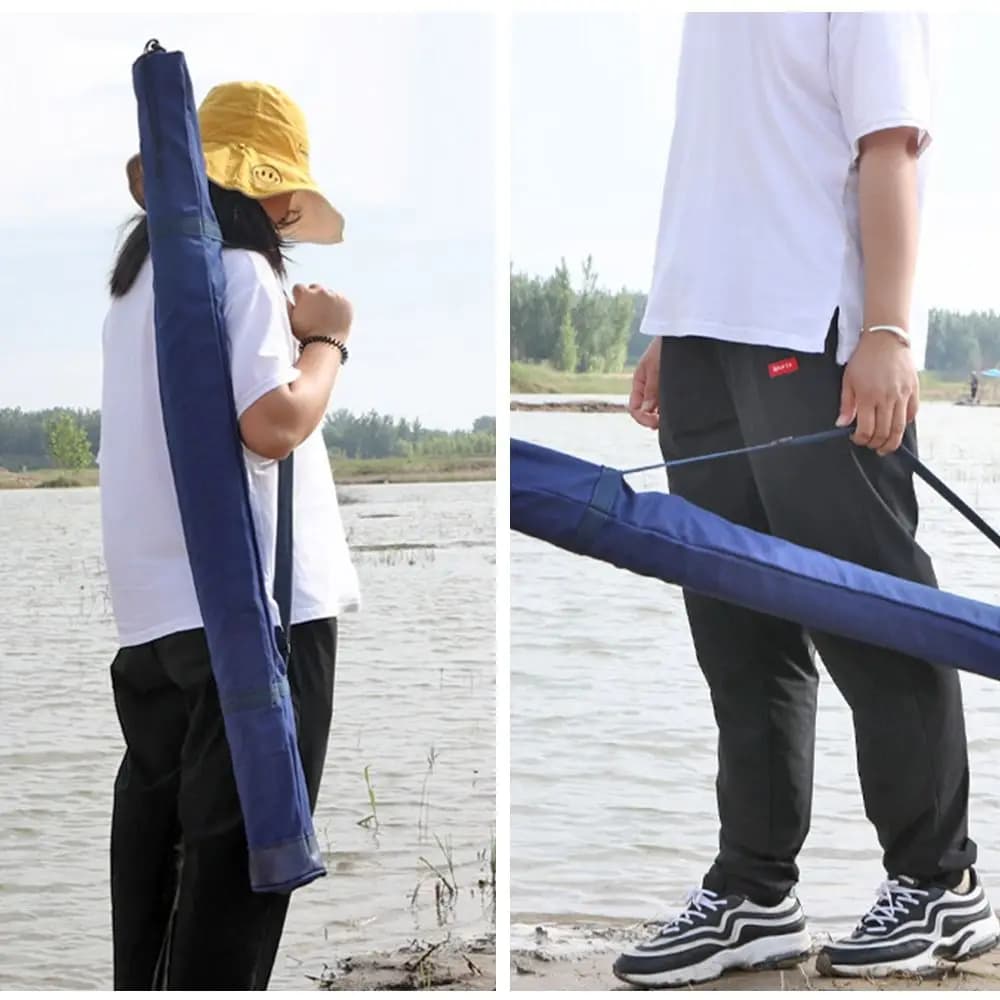 Sac de pêche pliable portable multifonction grand capacité pour matériel et accessoires de pêche