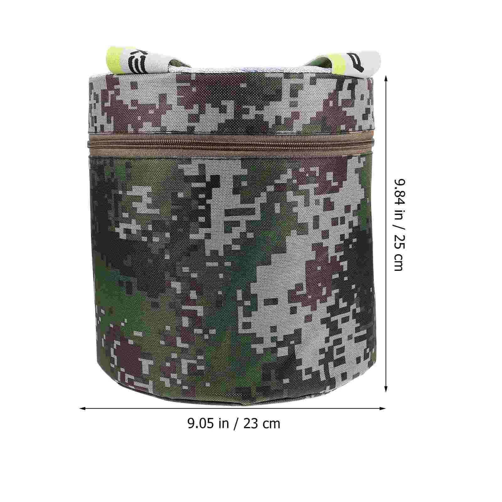Tabouret de pêche en mousse légère 25cm avec poche de rangement - Portable et confortable