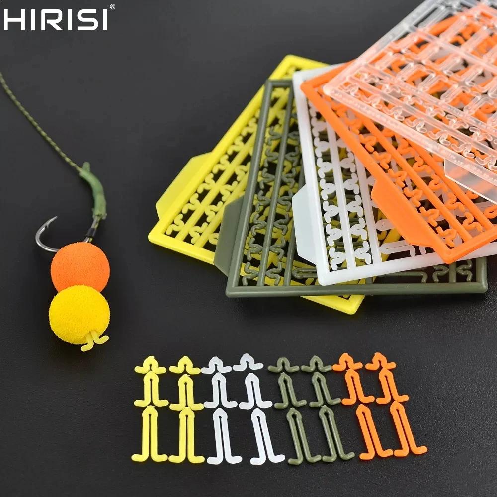 Hirisi AH163 5 Hair Rig Pêche Carpe Perceuse Boilie Stop V Accessoires Montages Carpe