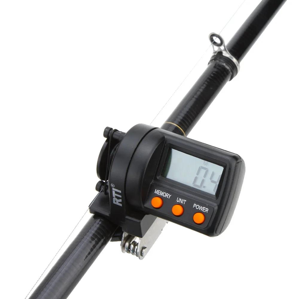 Compteur ligne pêche numérique 999.9m affichage digital ABS pour pêche de nuit accessoire