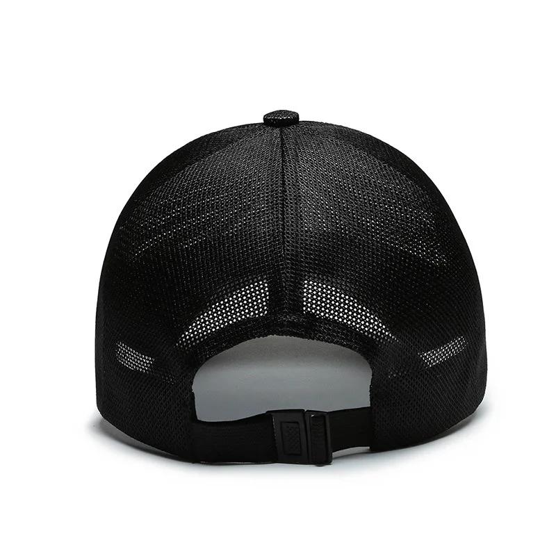 Casquette baseball maille respirante unisexe camouflage pêche outdoor snapback ajustable