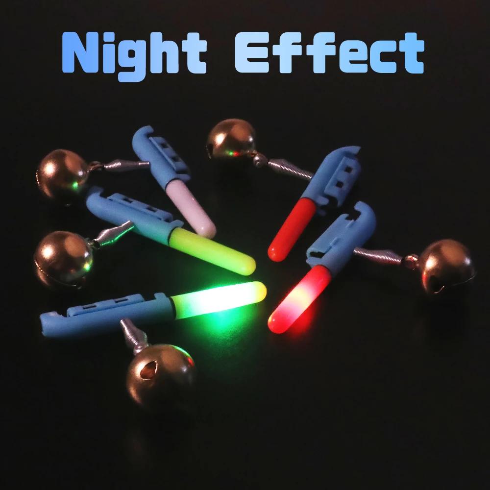 Lampe LED lumineuse pour canne pêche CR425 avec charge USB - Alarme de touche nocturne brillante