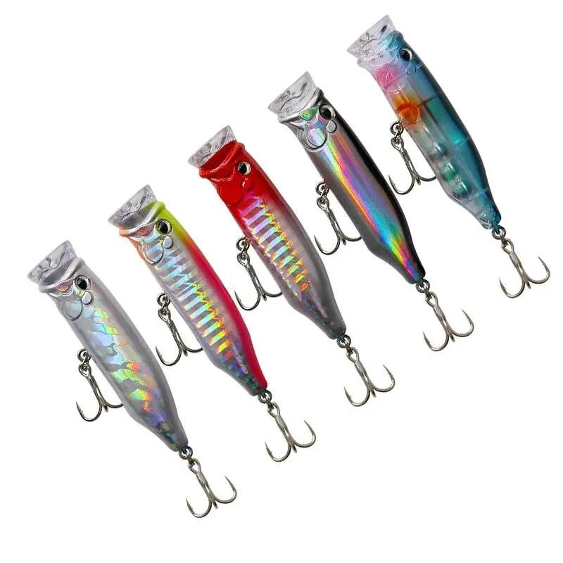Leurre popper 7cm 9.4g 2026 pour pêche en surface - Topwater innovant pour perche et carnassiers