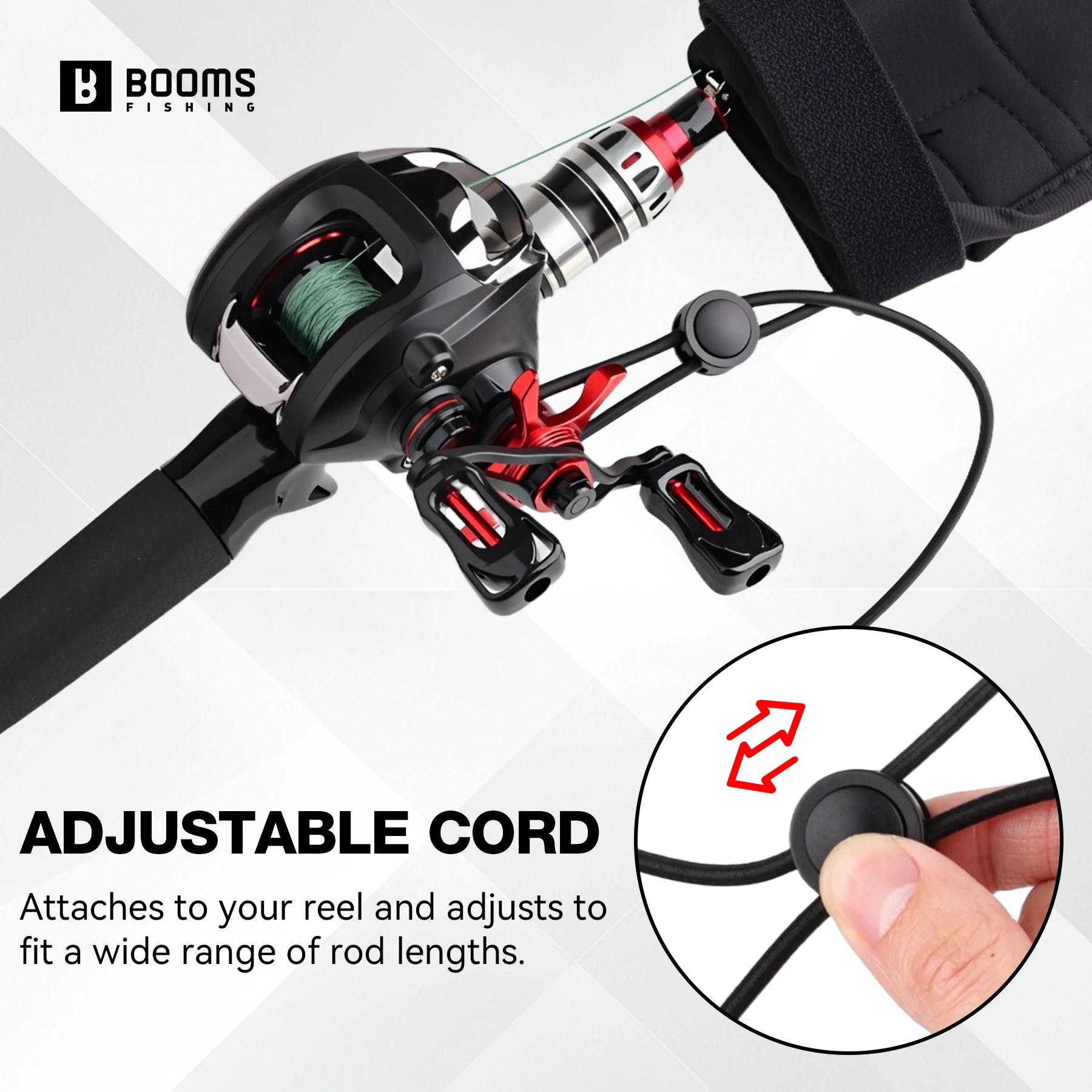 Protections de canne à pêche Booms Fishing RS8 en néoprène avec boucle de suspension pour rangement