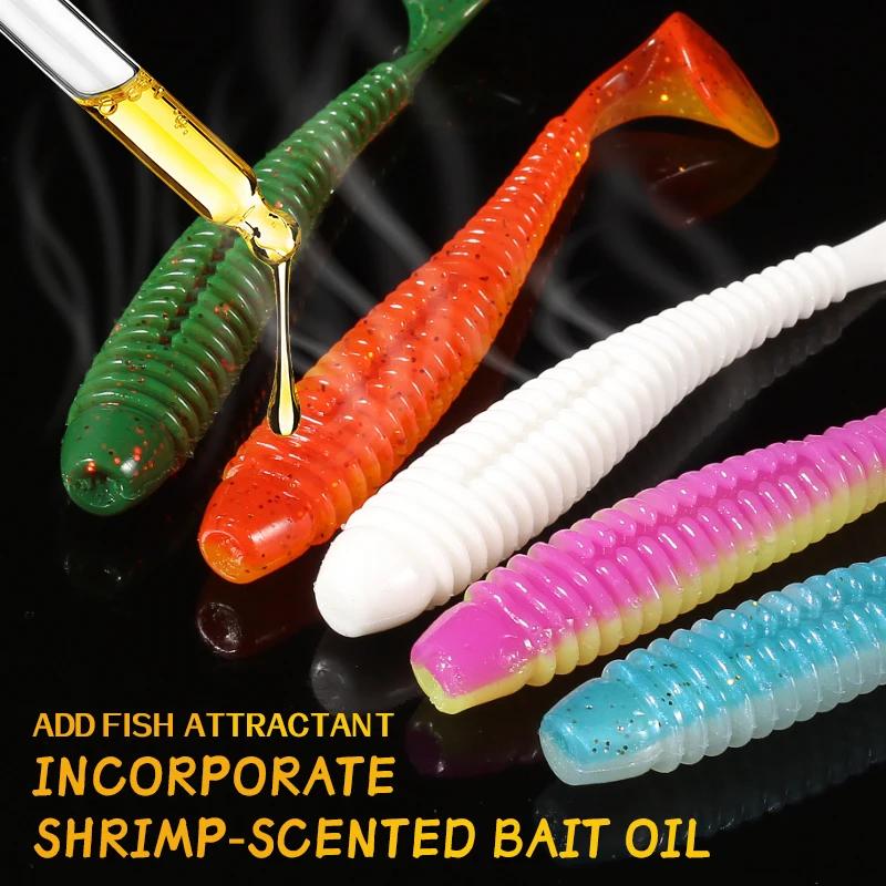 Leurre Supercontinent Impact Ring Shad 63-97mm - Leurre souple swimbait pêche jigging plastique appât artificiel shad