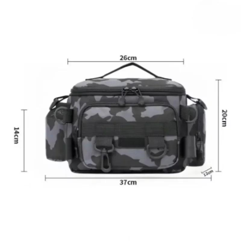 Sac à dos pêcheur étanche rangement canne à pêche portatif pêche à la mouche sport extérieur