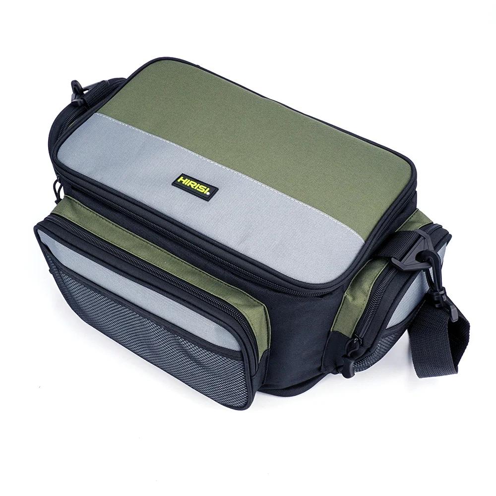 Grand sac pêche multifonction JSFUN Oxford : rangement moulinets et outils grande capacité