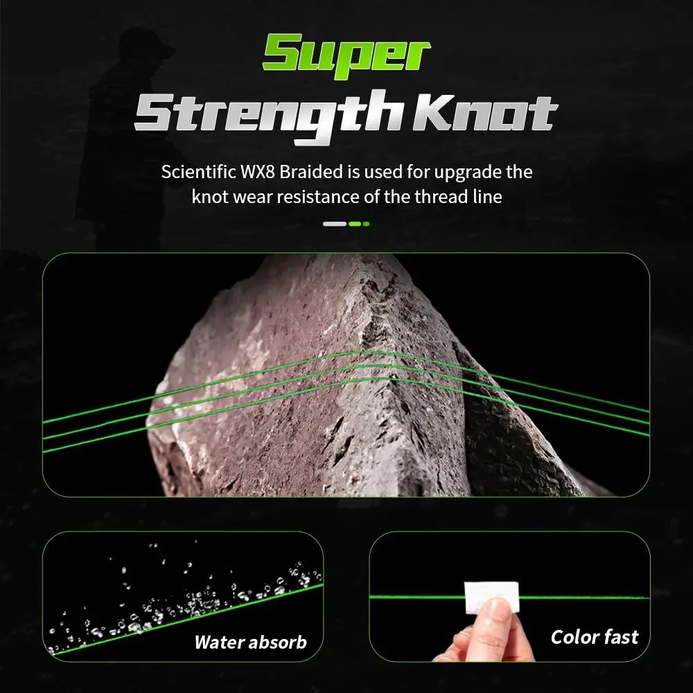 SOLOKING 150M Super Thin Micro Fly 8 Strand PE Braided Line pour pêche à la truite et carpe