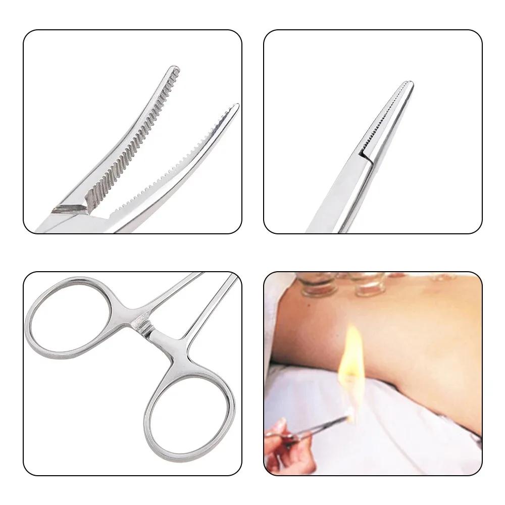 Pince hémostatique outil main 12.5-18cm pour décrocher poissons et soins matériel pêche