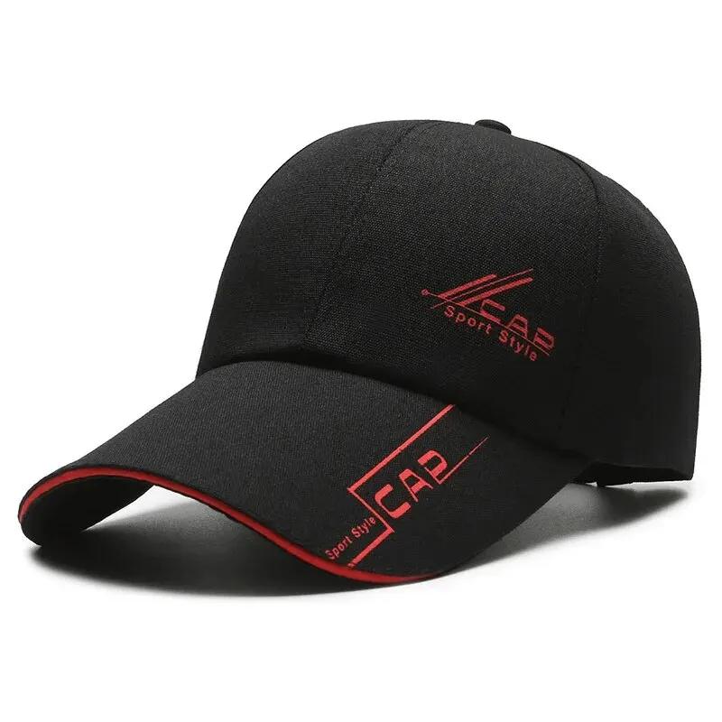 Casquette pêche été à longue visière - Chapeau de soleil unisexe pour pêche en mer et rivière