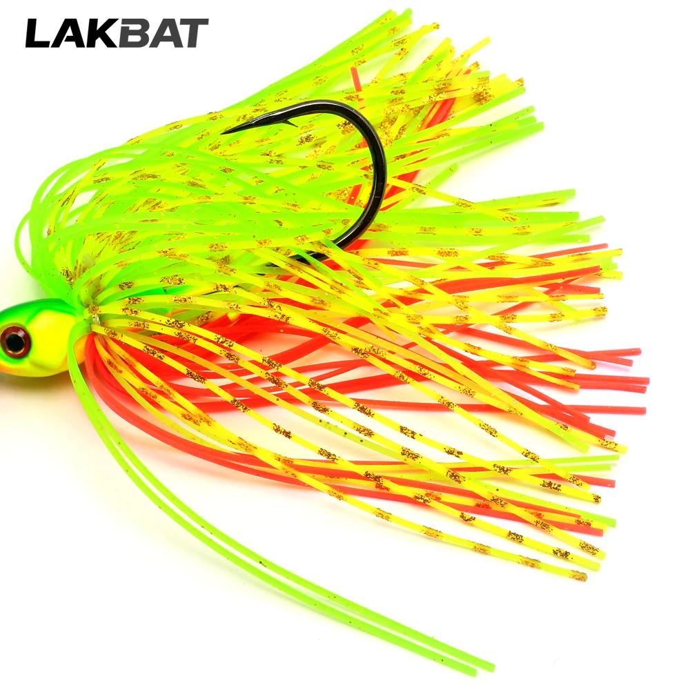 Leurre de pêche spinnerbait chatterbait avec lame dansante, leurre vibrant de 7g à 21g pour carnassiers