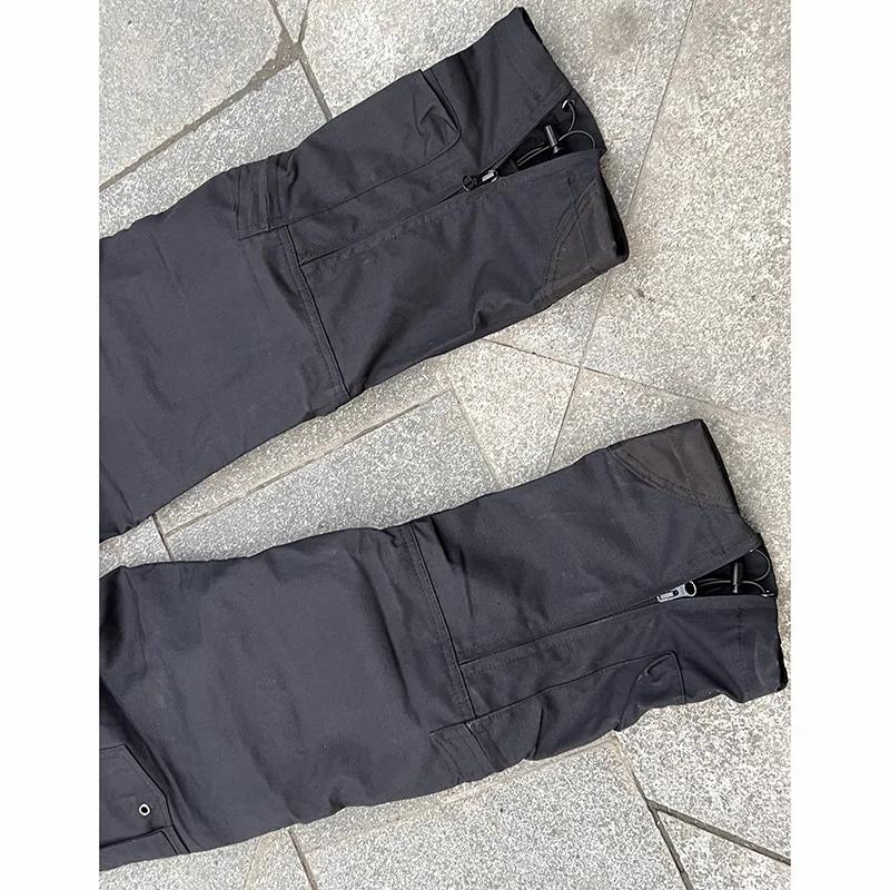 Pantalon urbain pêche noir respirant pour pêche urbaine et pêche en ville discrète