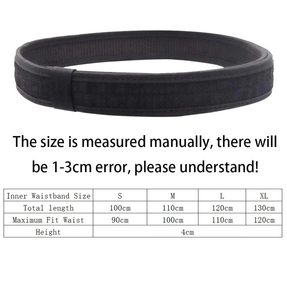 Ceinture intérieure tactique nylon premium réglable - Accessoire chasse pêche durable