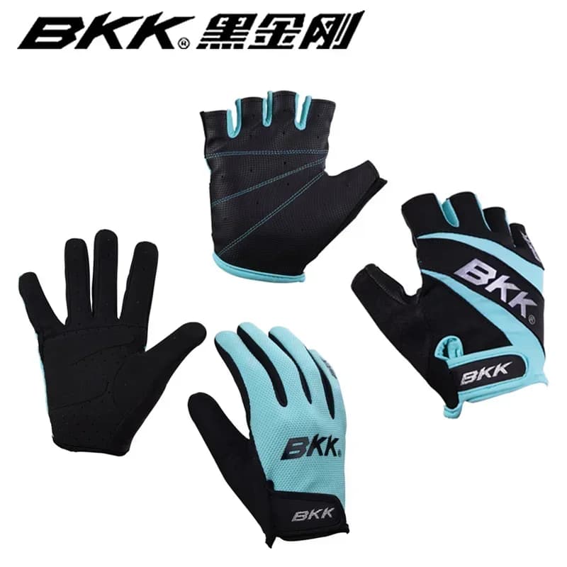 Gants pêche BKIKI Luya anti-épines séchage rapide plaque fer demi-doigts protection