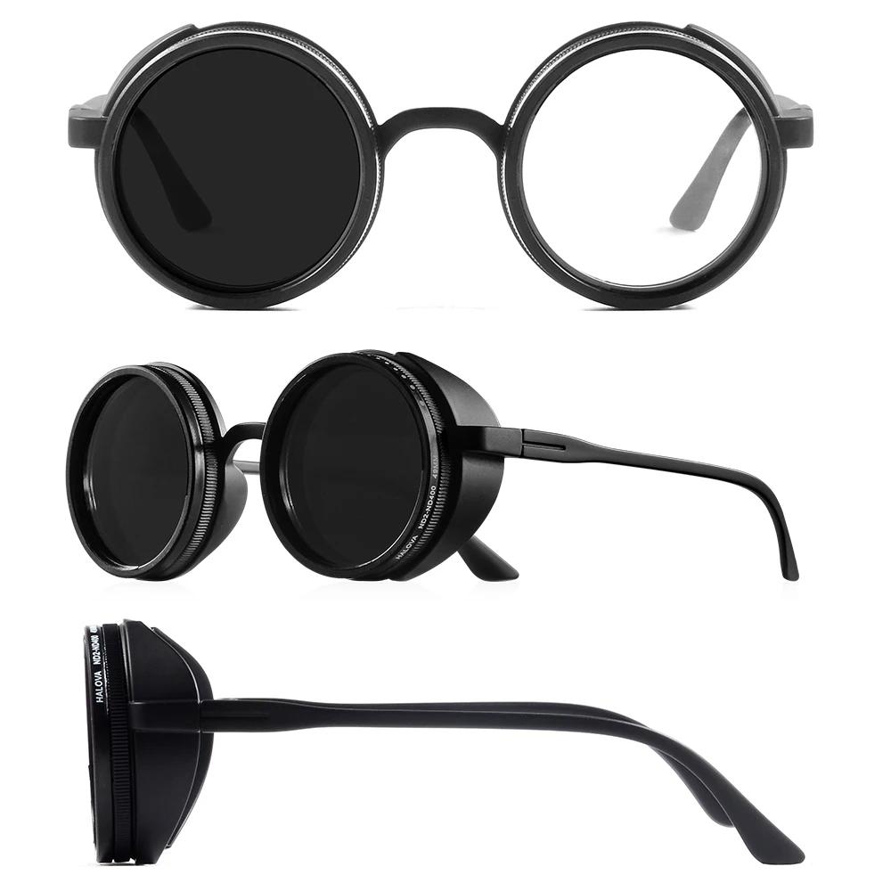 Lunettes de soleil réglables CRIXALIS style rétro pour hommes protection UV400 et polarisée occasion sport et cosplay