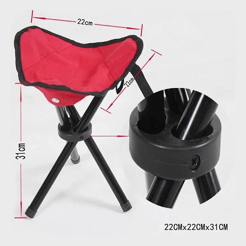 Fauteuil pliant pêche portable léger compact - Siège de camping voyage pour activités extérieures