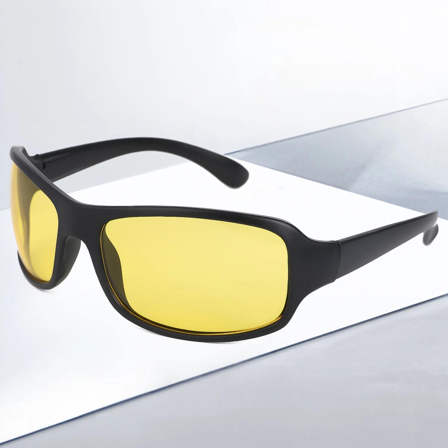 Lunettes de conduite nuit anti-reflets pour pêche nocturne - Vision nocturne améliorée pour pêcheurs
