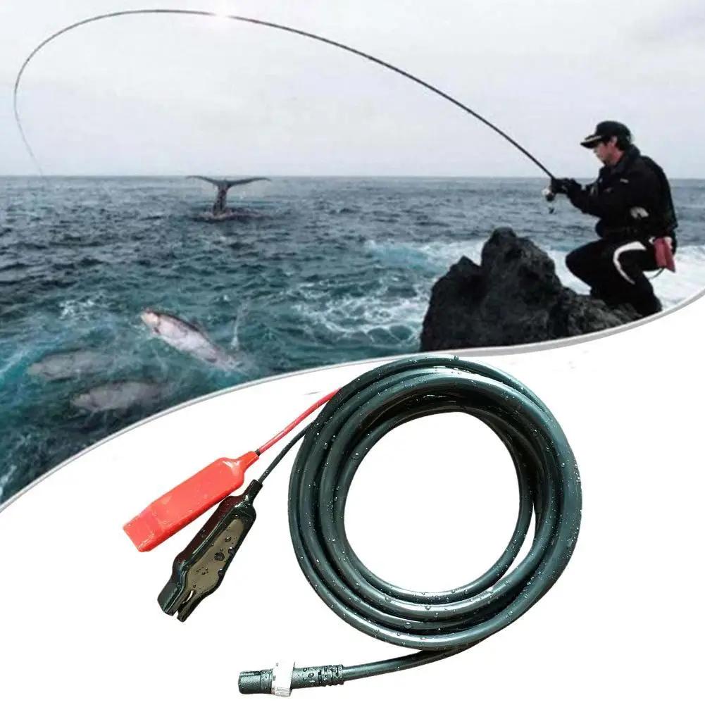 Câble d'alimentation 3m pour moulinets électriques Daiwa/Shimano - Connecteurs doubles - Accessoire pêche