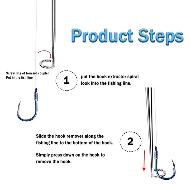 Décrocheur d'hameçons en acier inoxydable - Outil portable détacheur hameçon pêche durable