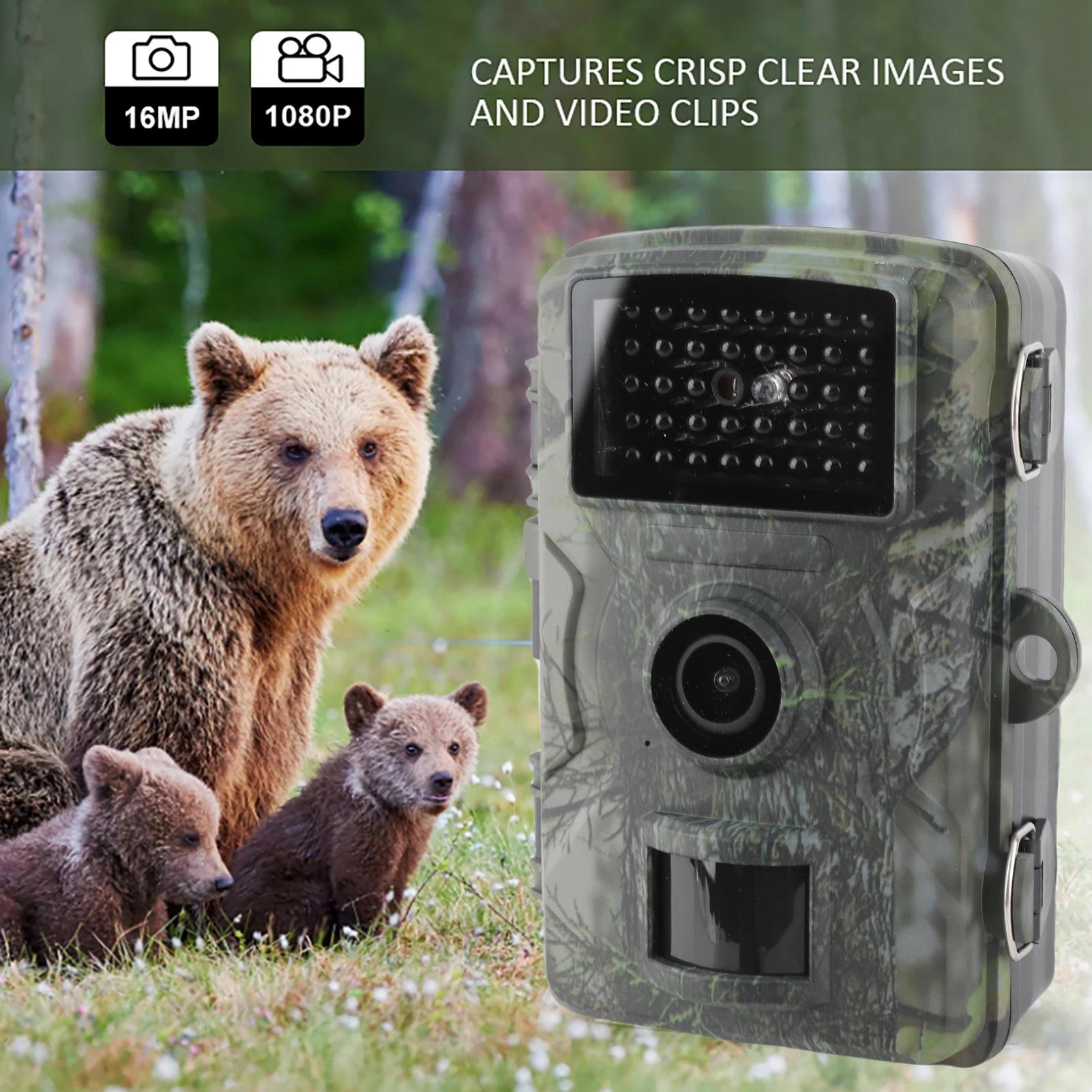 Lixada 16MP caméra trail étanche IP66 vision nocturne pour surveillance game extérieure