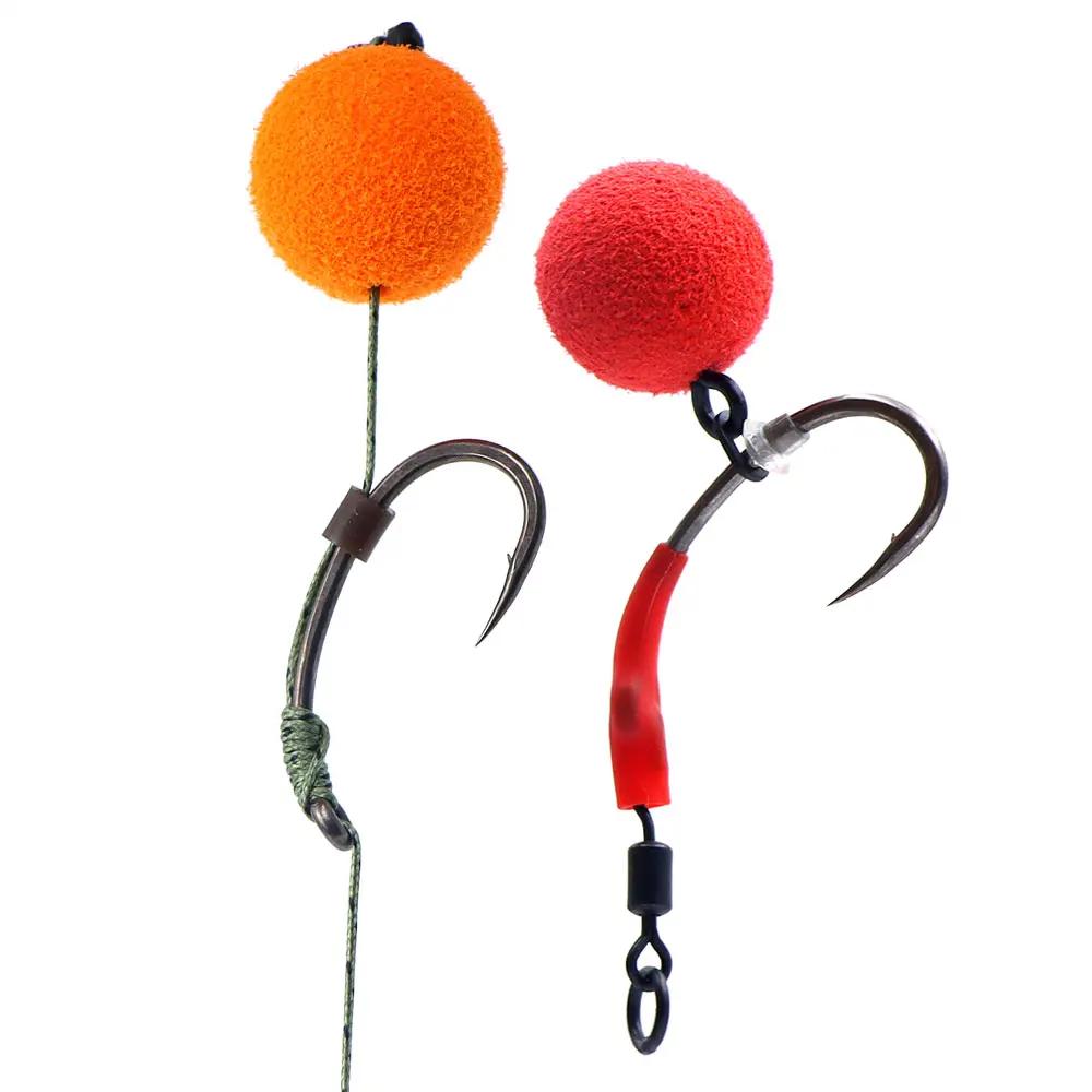 10 hameçons Klor carp hook acier allié pour montage Ronnie rig et method feeder - Hameçons barbelés carpe
