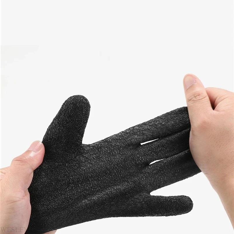 Gants pêche magnétiques anti-dérapants imperméables libération capture gants de pêche
