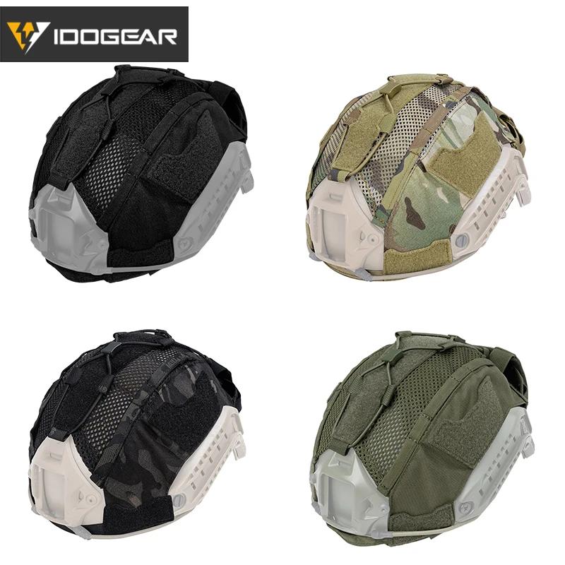 Housse casque tactique IDOGEAR Maritime avec poche batterie NVG - Chasse pêche 3812
