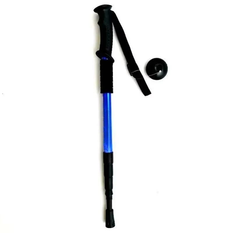 Bâtons randonnée amortissement pliables ultra-légers pêche trekking camping montagne