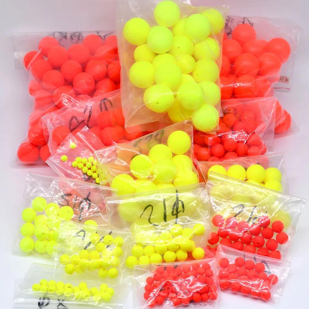 20 flotteurs billes perles pour montage fond mer rivière - accessoires leurres artificiels pêche