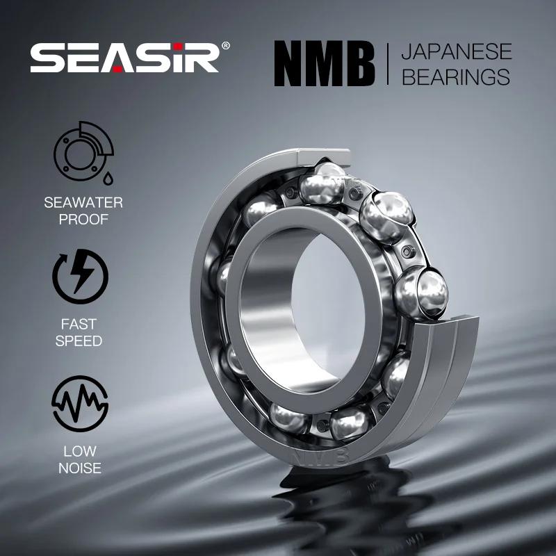 Moulinet baitcaster Seasir Commando Power ratio 7.1:1 avec frein 9kg pour pêche mer et rivière