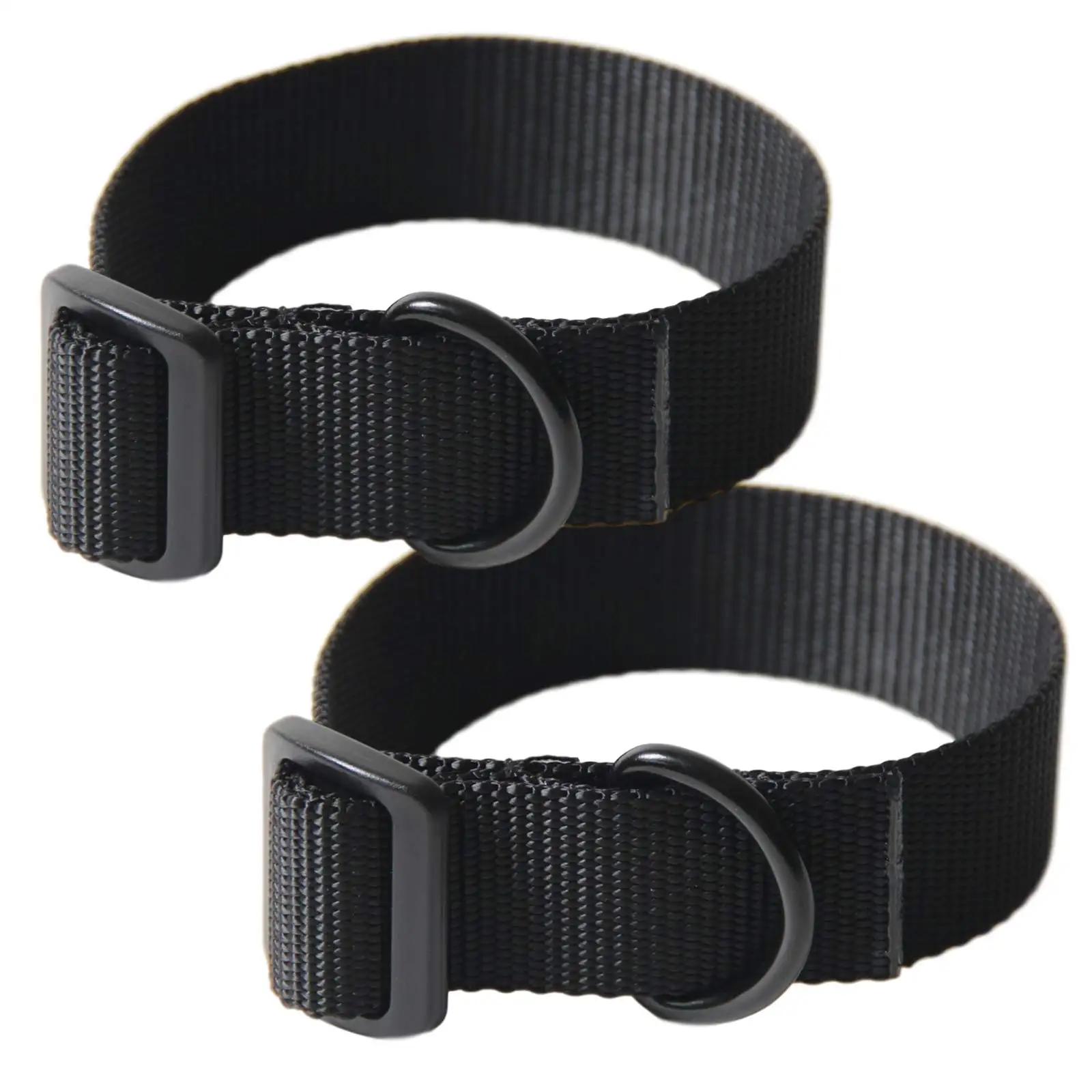 Adaptateur écharpe fusil anneau D nylon robuste noir fixation crosse pour pêche au fusil harpon