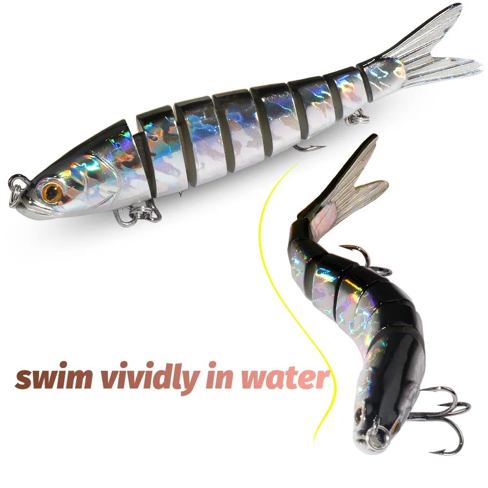 Leurre dur GOBAIT Swimbait multi-joints 11g 16g 27g pêche lent coulant pour carnassiers et carpes