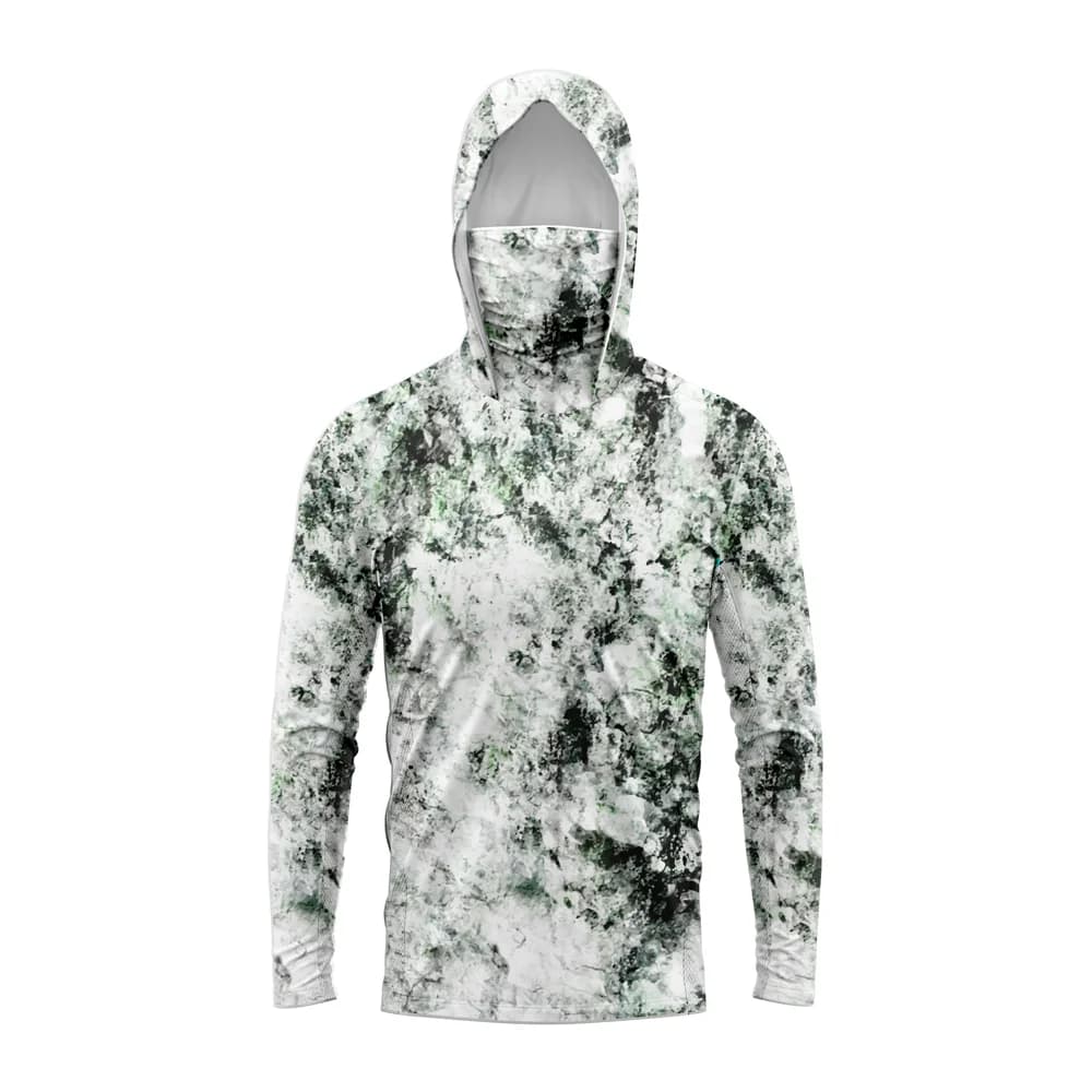 Chemise de pêche homme manches longues UV protection t-shirt technique vêtement pêcheur durable