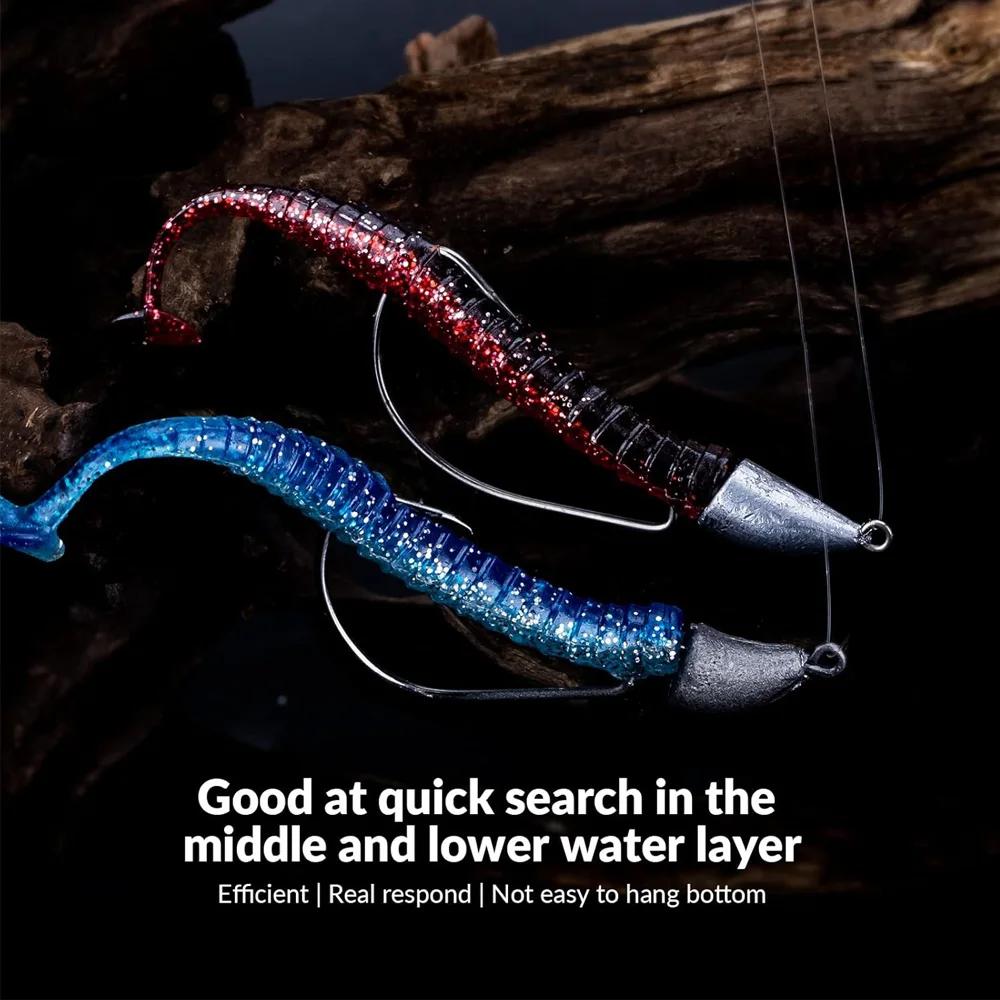 5PCS jig head métal poids 3.5g à 14g hameçon crank sharp Texas rig pêche leurre souple pesca